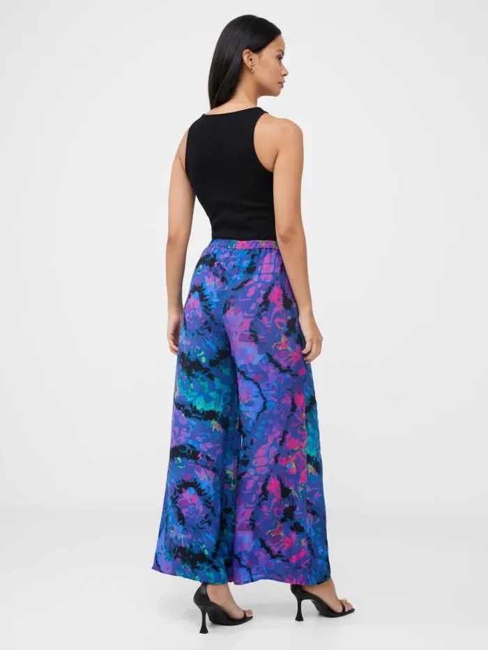 French Connection Gabriella Eco Delphine Trousers Blue Depths Women Trousers