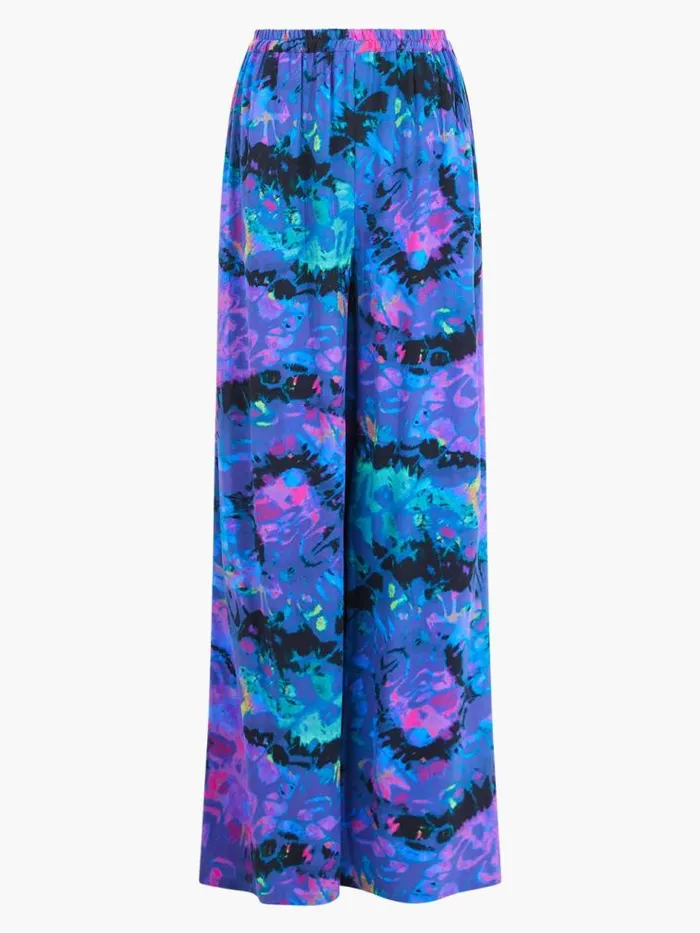 French Connection Gabriella Eco Delphine Trousers Blue Depths Women Trousers