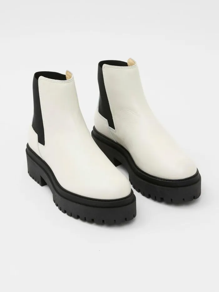 French Connection Olana Chelsea Boots Softy Grey Women Shoes