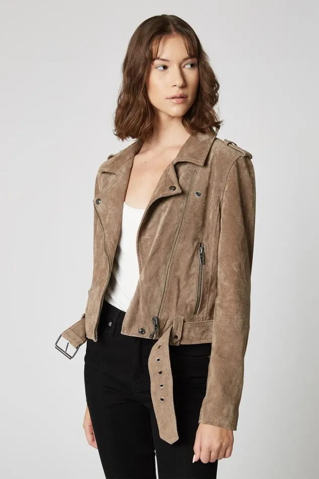 French Taupe Jacket Women BLANK NYC Jackets