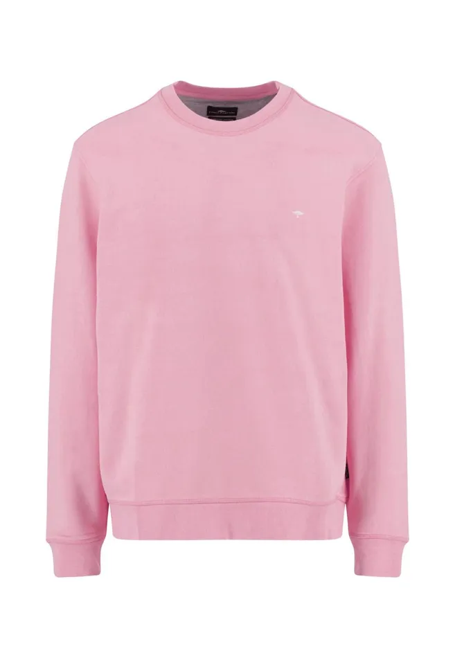 FYNCHHATTON Cotton Sweater With A Round Neckline Pale Yellowpeesummer Breezestrong Bluenavyturf Greennew Offwhitemedium Gray Men Sweater