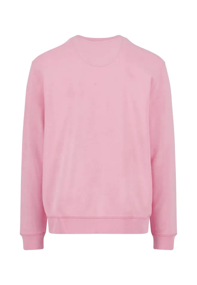 FYNCHHATTON Cotton Sweater With A Round Neckline Pale Yellowpeesummer Breezestrong Bluenavyturf Greennew Offwhitemedium Gray Men Sweater