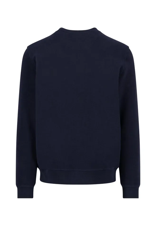 FYNCHHATTON Cotton Sweater With A Round Neckline Pale Yellowpeesummer Breezestrong Bluenavyturf Greennew Offwhitemedium Gray Men Sweater