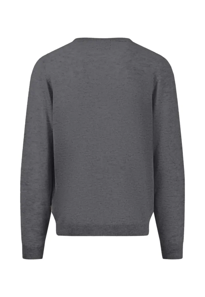 FYNCHHATTON Kashmir Knitting Sweater With A Circular Neckline Cloud Bluenavydark Emeraldhazelwinter Whitesteel Men Sweater