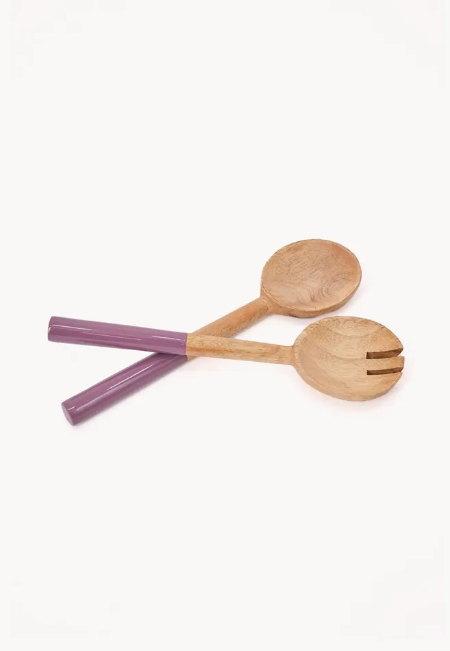 FYNCHHATTON KISHA Salad Cutlery Orchiddove Bluesageelephant Gray Living Kitchen Accessories