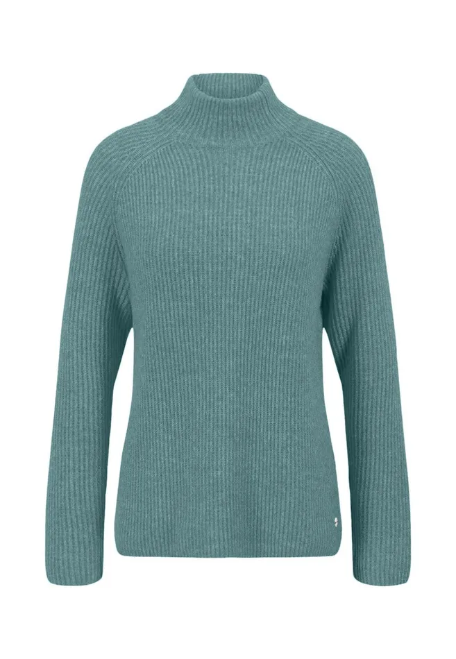 FYNCHHATTON Knitting Sweater Made Of Wool Mix With Turtlenecks Gray Taupeaqua Seawinter Beigeelegant Pink Women Sweater