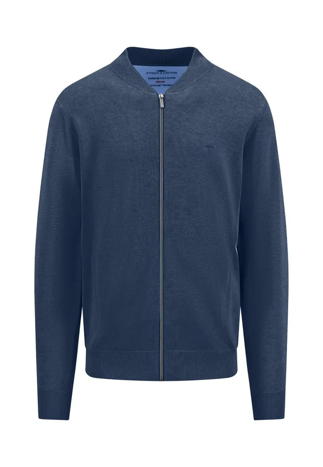 FYNCHHATTON Parting Jacket Made Of 100 Cotton New Offwhitestrong Bluesplashy Oceanpoppy Rednightnavyturf Greenblack Men Cardigan