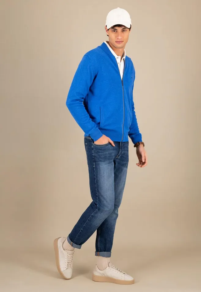 FYNCHHATTON Parting Jacket Made Of 100 Cotton New Offwhitestrong Bluesplashy Oceanpoppy Rednightnavyturf Greenblack Men Cardigan