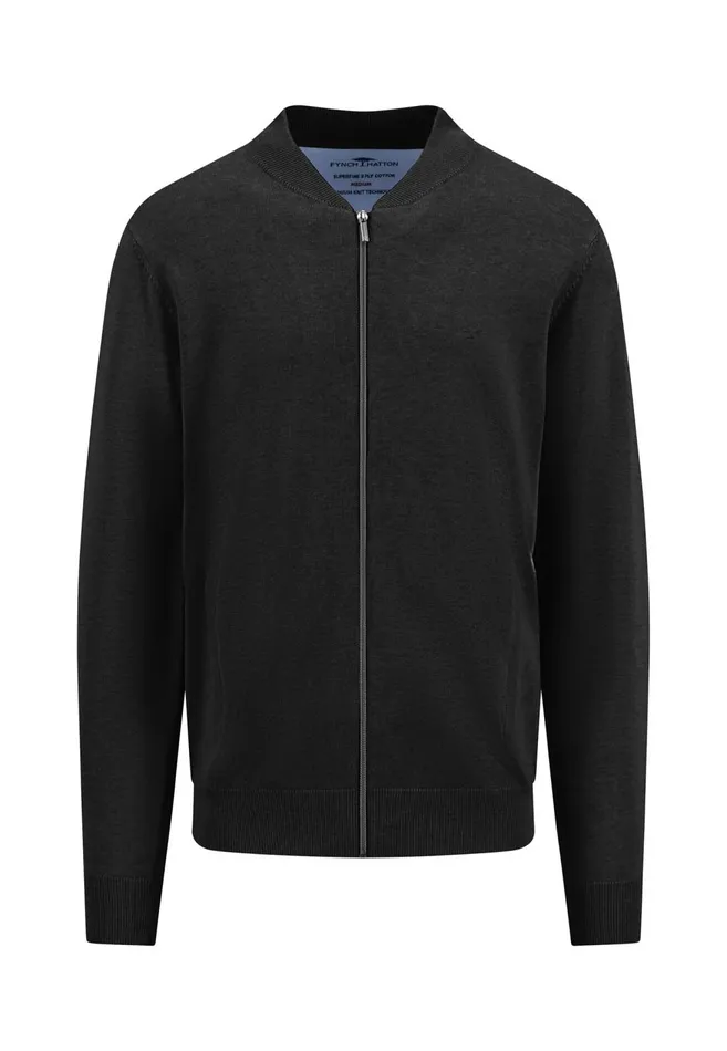 FYNCHHATTON Parting Jacket Made Of 100 Cotton New Offwhitestrong Bluesplashy Oceanpoppy Rednightnavyturf Greenblack Men Cardigan