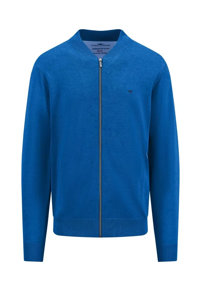 FYNCHHATTON Parting Jacket Made Of 100 Cotton New Offwhitestrong Bluesplashy Oceanpoppy Rednightnavyturf Greenblack Men Cardigan