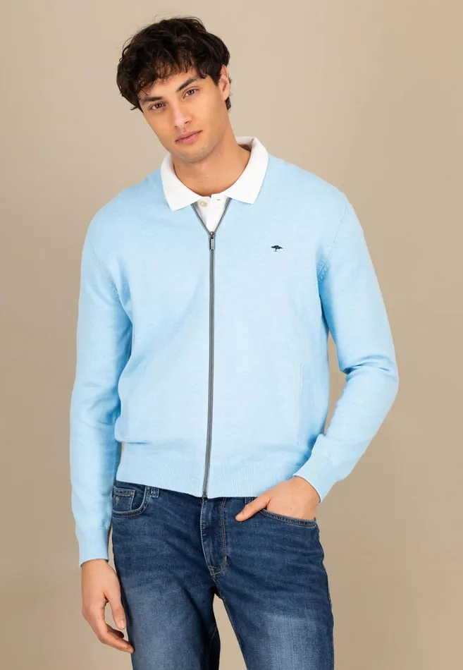 FYNCHHATTON Parting Jacket Made Of 100 Cotton New Offwhitestrong Bluesplashy Oceanpoppy Rednightnavyturf Greenblack Men Cardigan