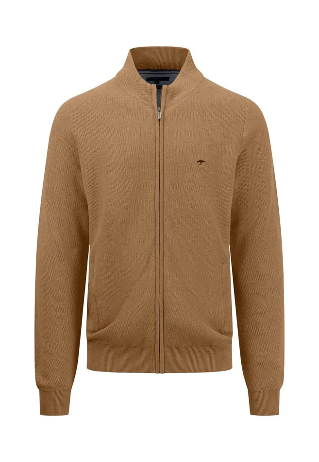 FYNCHHATTON Parting Jacket Made Of Structured Cotton Crystal Blueorient Redimpalaearthnavyazurenight Men Cardigan FYNCHHATTON Parting Jacket Made Of Structured Cotton Crystal Blueorient Redimpalaearthnavyazurenight Men Cardigan