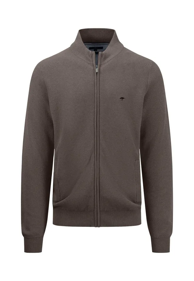 FYNCHHATTON Parting Jacket Made Of Structured Cotton Crystal Blueorient Redimpalaearthnavyazurenight Men Cardigan FYNCHHATTON Parting Jacket Made Of Structured Cotton Crystal Blueorient Redimpalaearthnavyazurenight Men Cardigan
