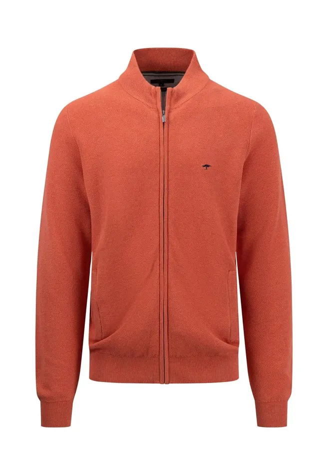 FYNCHHATTON Parting Jacket Made Of Structured Cotton Crystal Blueorient Redimpalaearthnavyazurenight Men Cardigan FYNCHHATTON Parting Jacket Made Of Structured Cotton Crystal Blueorient Redimpalaearthnavyazurenight Men Cardigan