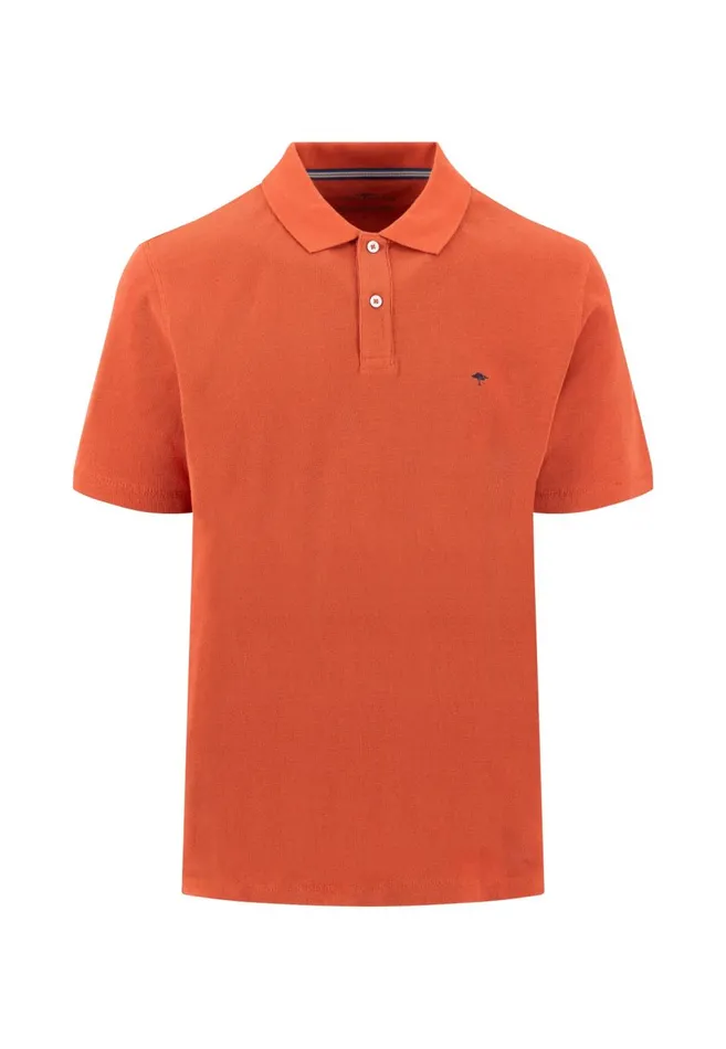 FYNCHHATTON Polo Shirt Made Of Cotton Mix With A Logo Detail Rustnavy Men Sale