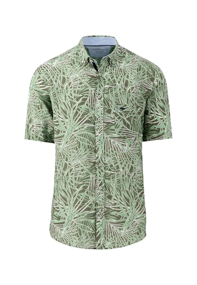 FYNCHHATTON Summer Short sleeved Linen Shirt Nightdusty Lavendersummer Breezedusty Olive Men Shirts FYNCHHATTON Summer Short sleeved Linen Shirt Nightdusty Lavendersummer Breezedusty Olive Men Shirts
