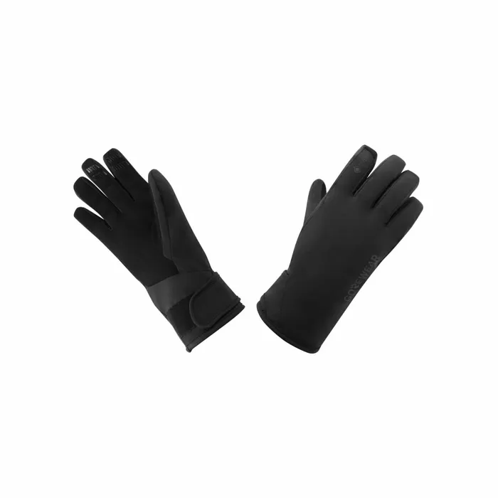 Gloves MenWomen GOREWEAR GORETEX Insulated Gloves Black