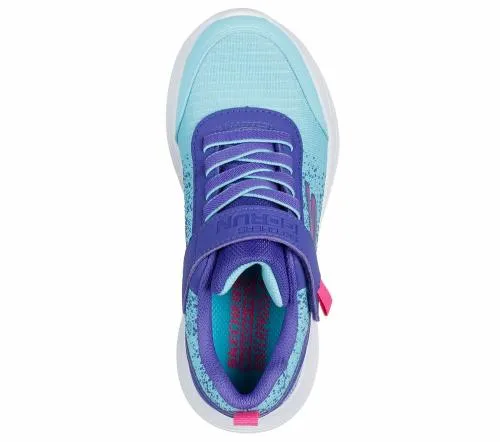 GO RUN 400 V2 Purple Turquoise Kids SKECHERS Big Kids UK Sizes 36