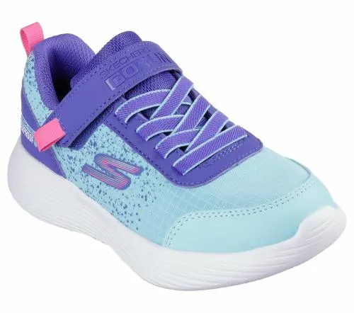 GO RUN 400 V2 Purple Turquoise Kids SKECHERS Big Kids UK Sizes 36