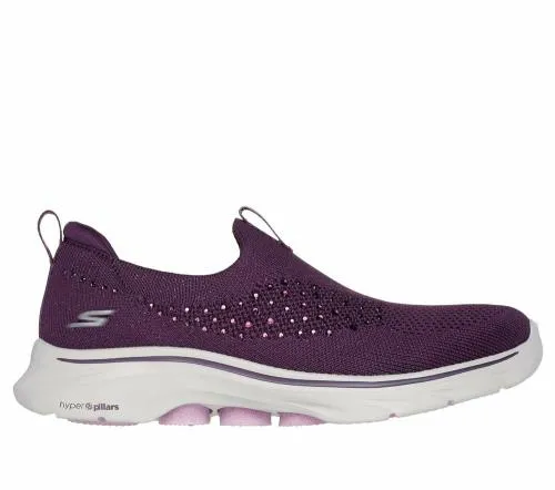 GO WALK 7 8211 Blink Plum Women SKECHERS SlipOn