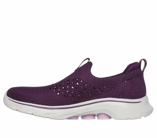 GO WALK 7 8211 Blink Plum Women SKECHERS SlipOn