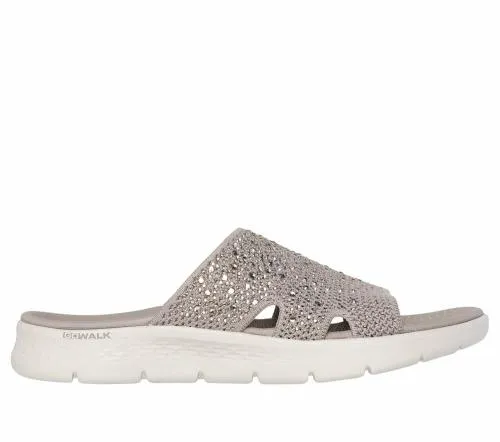 GO WALK Flex Sandal 8211 Glitz Taupe Women SKECHERS Sandals