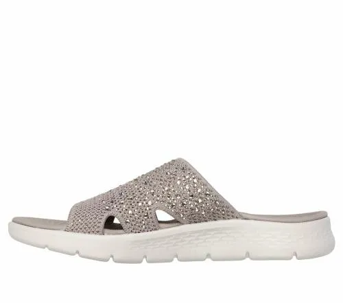 GO WALK Flex Sandal 8211 Glitz Taupe Women SKECHERS Sandals