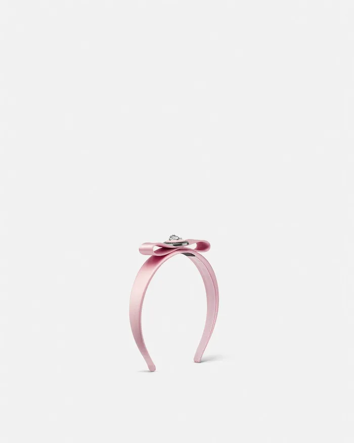 Hair Accessories Women Versace Gianni Ribbon Headband Pink