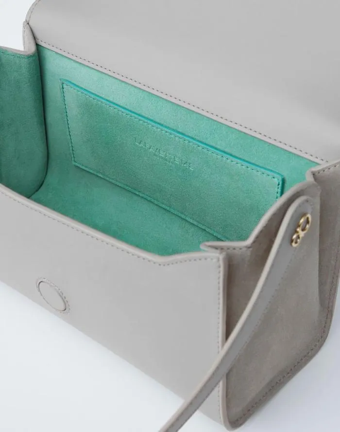 HandbagsAccessories Calfskin Leather and Suede Saddle BagMedium Black Lafayette 148 New York Leather Accessories