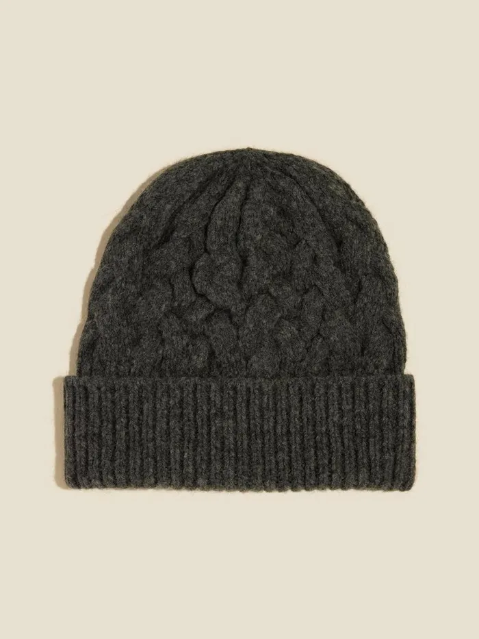 Hats WomenMen Holzweiler Erica Cable Beanie Grey