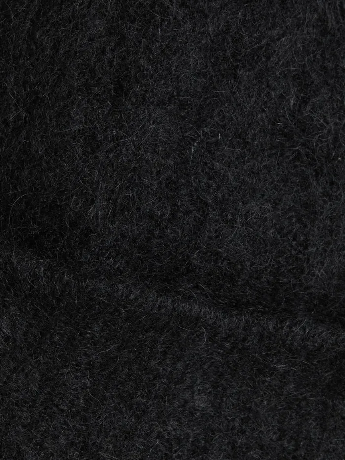 Hats WomenMen Holzweiler Erica Fluffy Beanie Black