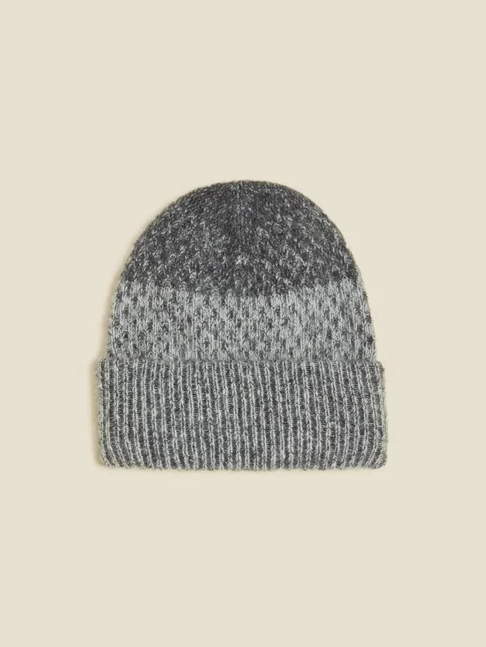 Hats WomenMen Holzweiler Tine Knit Beanie Dk Grey Mix