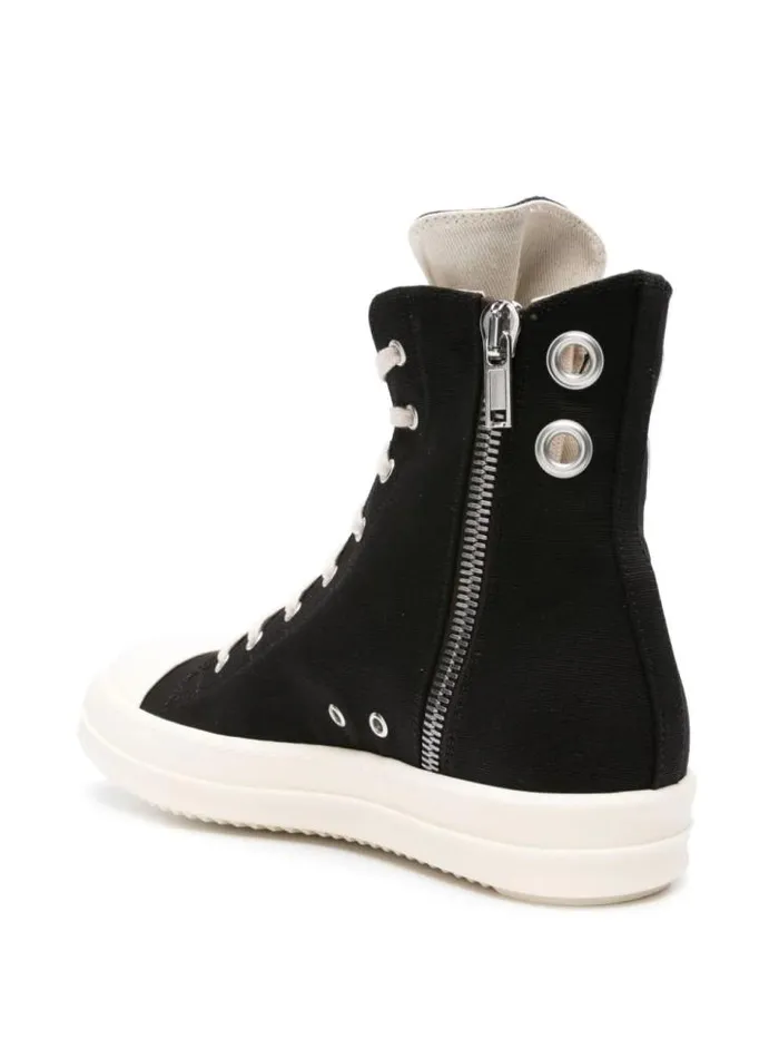 Henrik Vibskov Boutique AW24 Denim High Sneakers 8211 BlackMilkMilk Men Sneakers