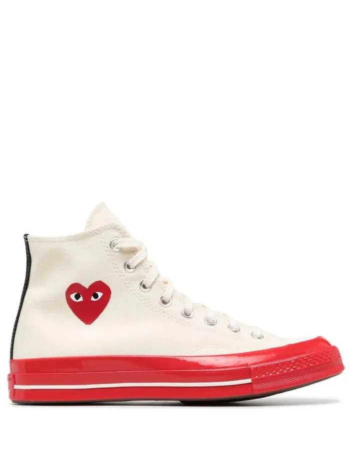 Henrik Vibskov Boutique Converse High 039Chuck Taylor039 Sneaker Red Sole 8211 White Women Sneakers Henrik Vibskov Boutique Converse High 039Chuck Taylor039 Sneaker Red Sole 8211 White Women Sneakers