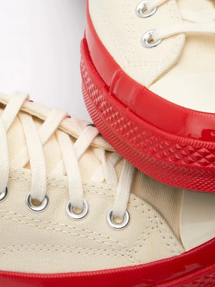 Henrik Vibskov Boutique Converse High 039Chuck Taylor039 Sneaker Red Sole 8211 White Women Sneakers