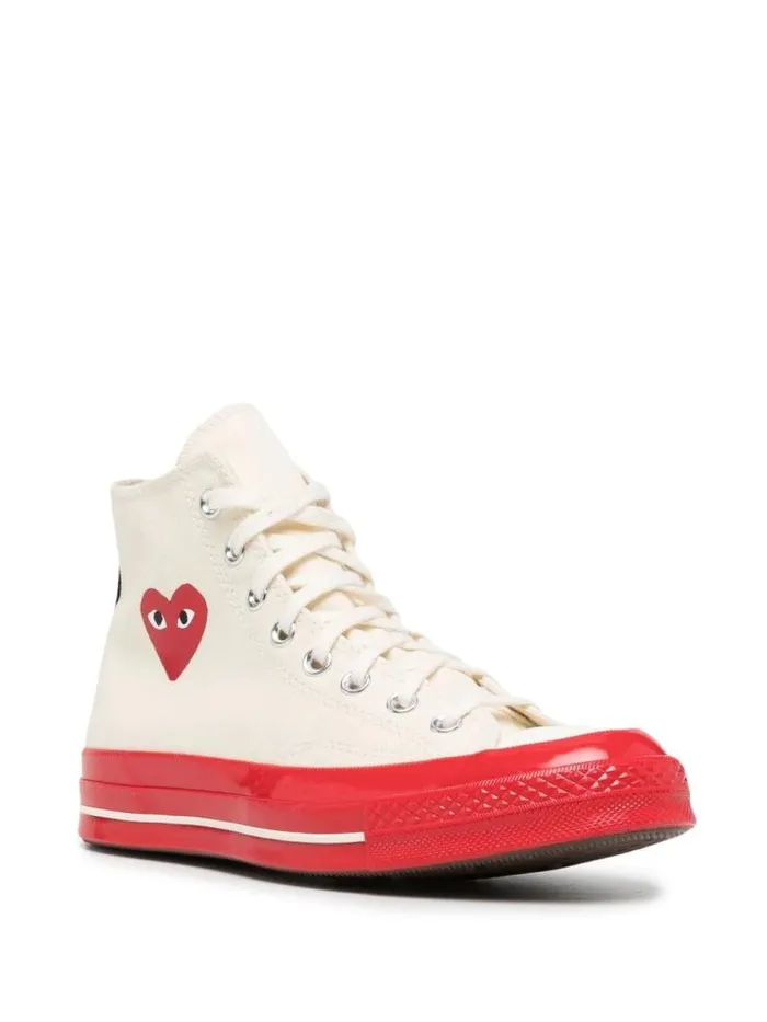 Henrik Vibskov Boutique Converse High 039Chuck Taylor039 Sneaker Red Sole 8211 White Women Sneakers