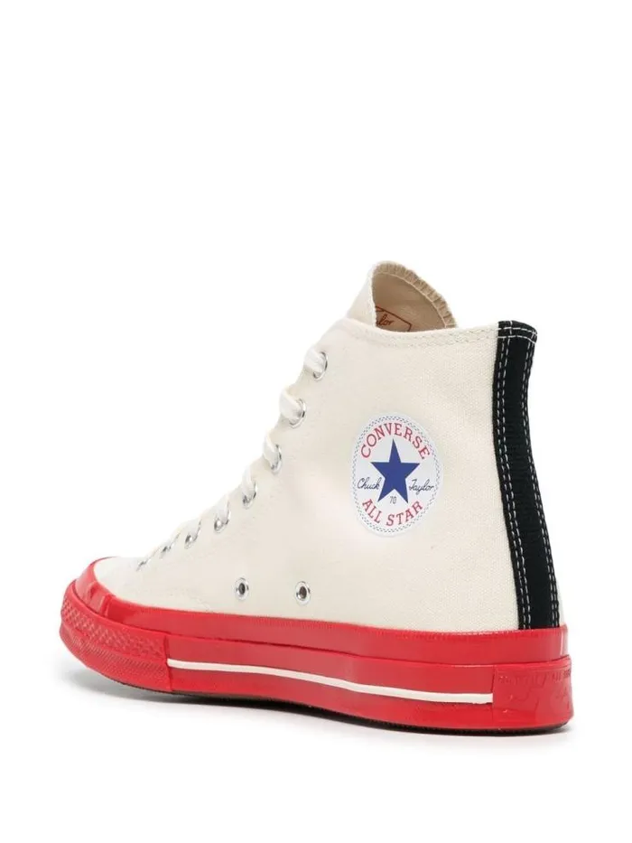 Henrik Vibskov Boutique Converse High 039Chuck Taylor039 Sneaker Red Sole 8211 White Women Sneakers