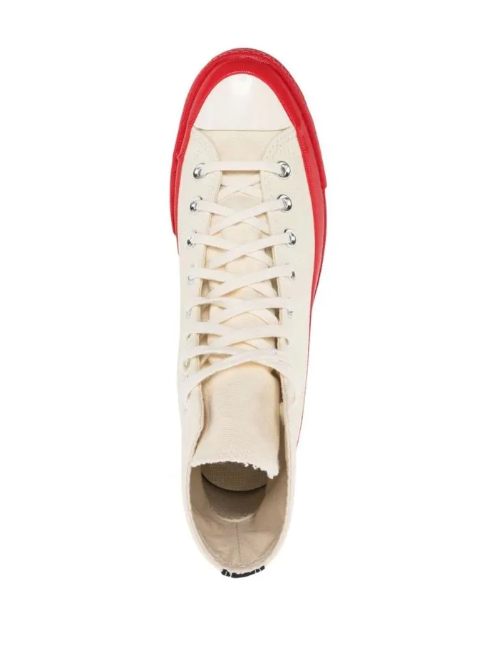 Henrik Vibskov Boutique Converse High 039Chuck Taylor039 Sneaker Red Sole 8211 White Women Sneakers