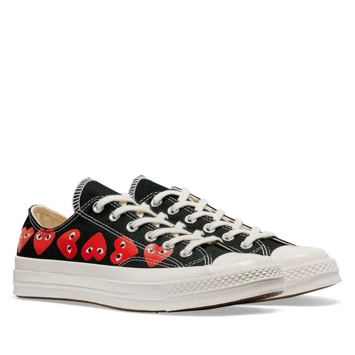 Henrik Vibskov Boutique Converse Low 039Chuck Taylor039 Sneakers Multi Heart 8211 Black Men Sneakers