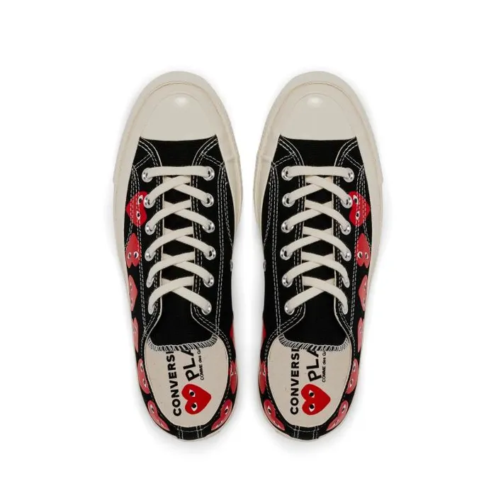 Henrik Vibskov Boutique Converse Low 039Chuck Taylor039 Sneakers Multi Heart 8211 Black Men Sneakers