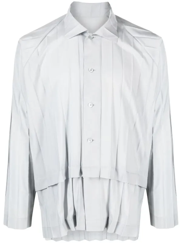 Henrik Vibskov Boutique Edge Shirt 8211 Grey Men Shirts