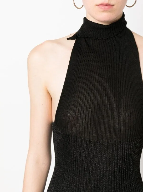 Henrik Vibskov Boutique Emma Drape Dress 8211 Black Women Dresses