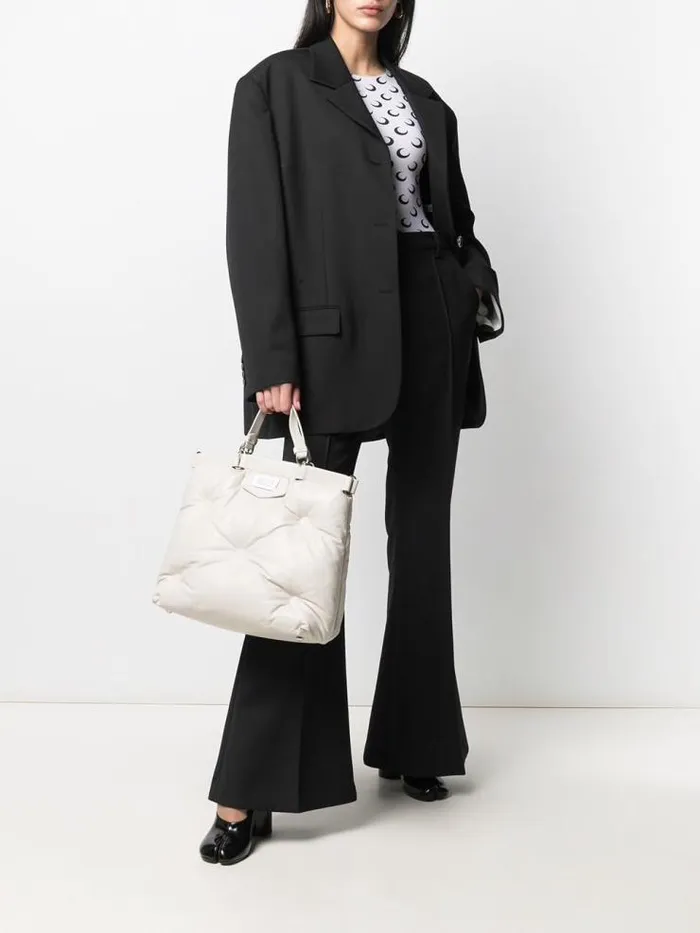 Henrik Vibskov Boutique Glam Slam Shopping Bag 8211 White Women Shoulder Bags