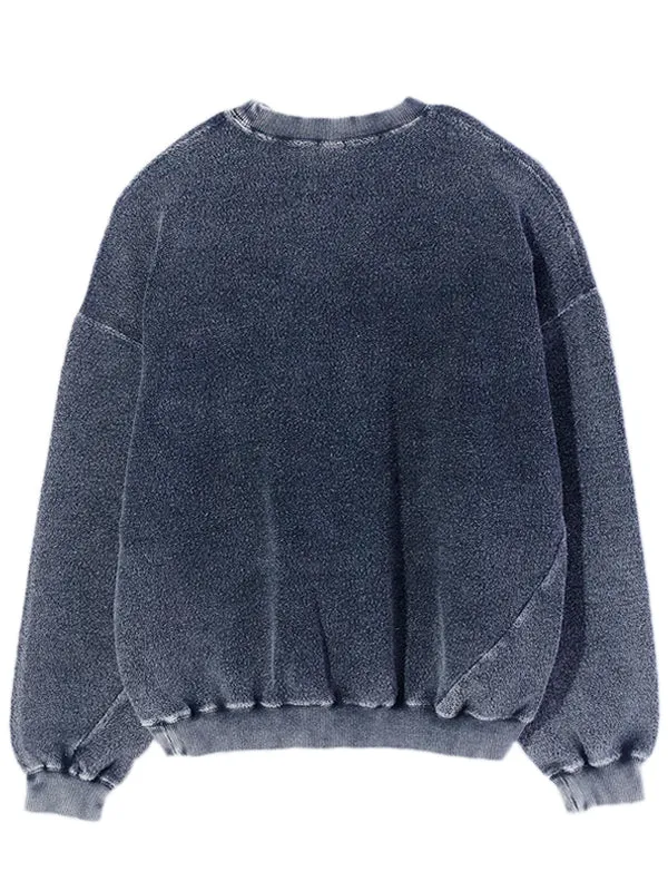 Henrik Vibskov Boutique Hand Dyed Twist Sweat 8211 Black Men Tops