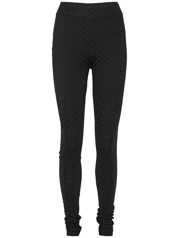 Henrik Vibskov Boutique Honey Leggings 8211 Black Bubbles Women Mesh Tops and Leggings
