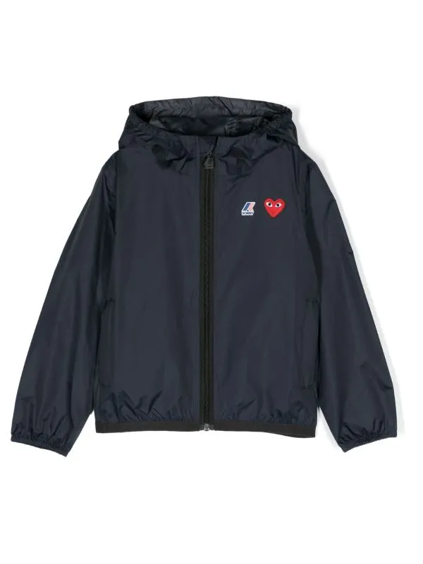 Henrik Vibskov Boutique Kids KWay Cagoule 8211 Navy Men Jackets and Coats
