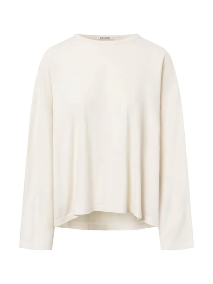 Henrik Vibskov Boutique Loose Longsleeve Tee 8211 Ivory Women Tops