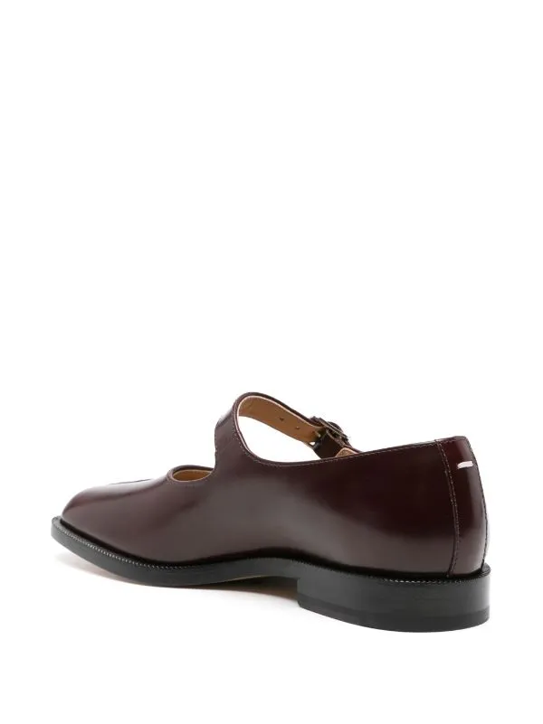 Henrik Vibskov Boutique Mary Jane Tabi 8211 Bordeaux Patent Leather Women Shoes