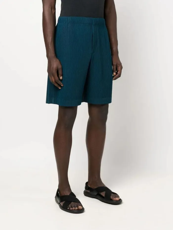 Henrik Vibskov Boutique May Knee Shorts 8211 Blue Men Shorts