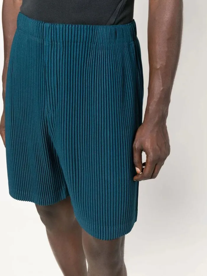 Henrik Vibskov Boutique May Knee Shorts 8211 Blue Men Shorts